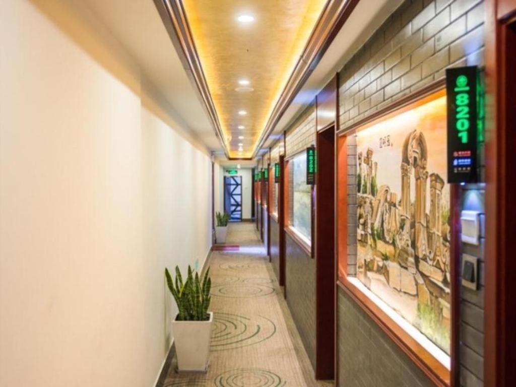 Greentree Inn Beijing Dongcheng District Wangfujin South Luogu Lane Houhai Express Hotel Exterior foto